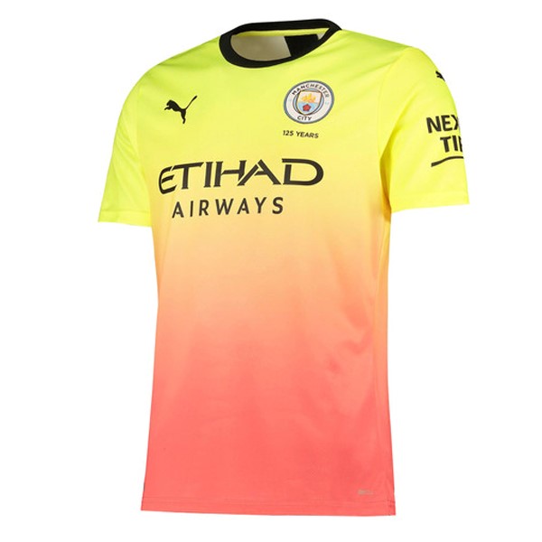 Tailandia Camiseta Manchester City Tercera equipación 2019-2020 Naranja